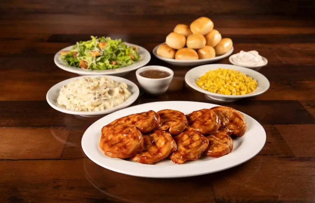 Texas Roadhouse Menu 22 Family Sized BBQ Chicken